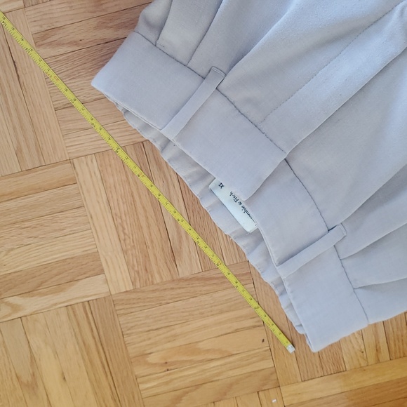 Abercrombie & Fitch Beige Wide Leg High Rise Pants - Picture 15 of 16